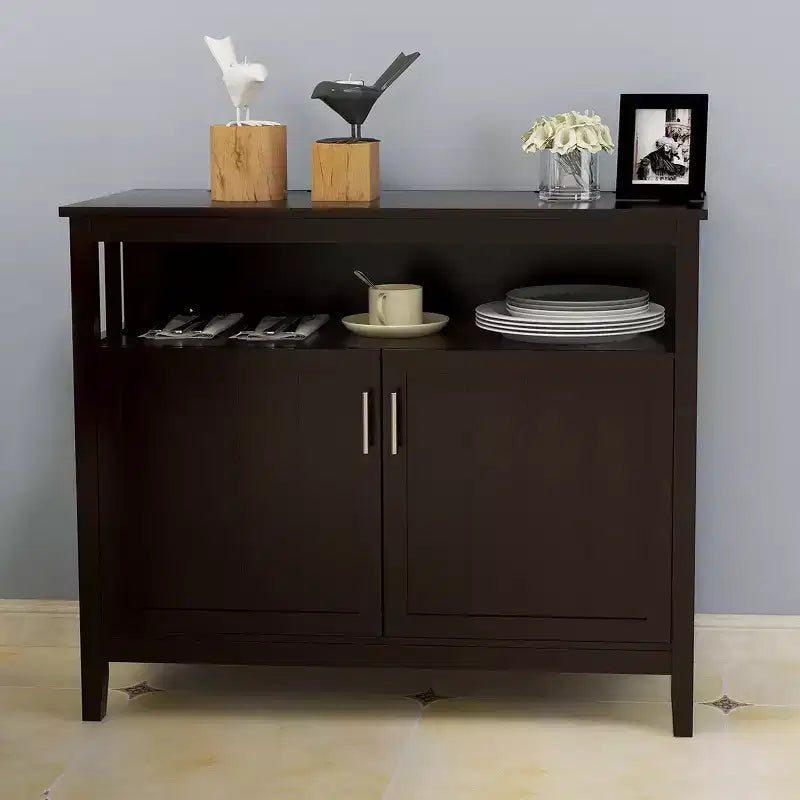 AndMakers Wood 39.96 in. Sideboard with 2-Door and 1-Shelf