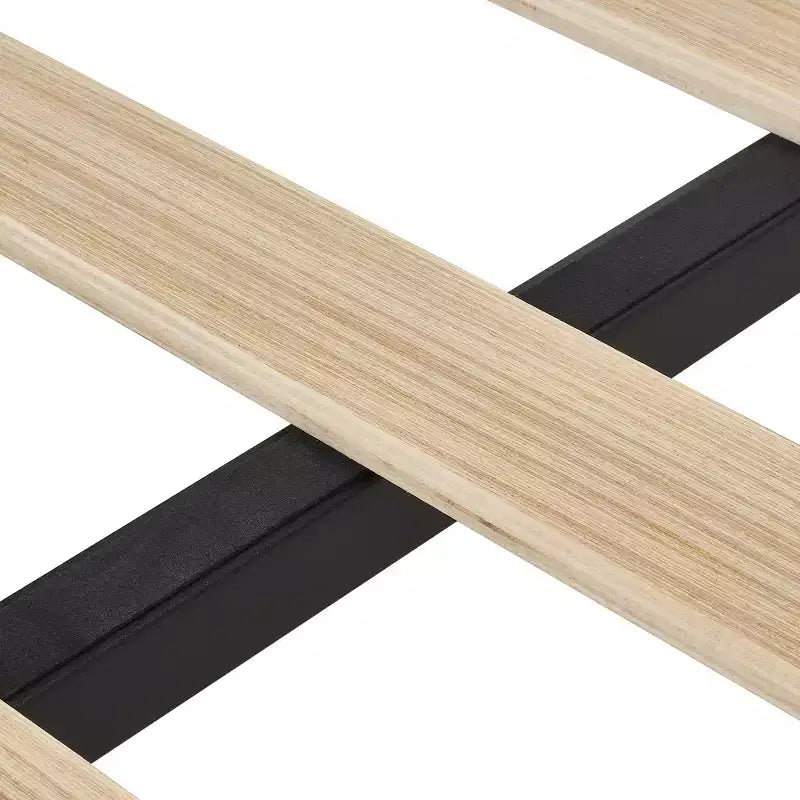 Cadre de lit rembourré pour enfants, lit double avec tiroir de rangement, lit plateforme avec tête de lit en forme de nuage, bleu