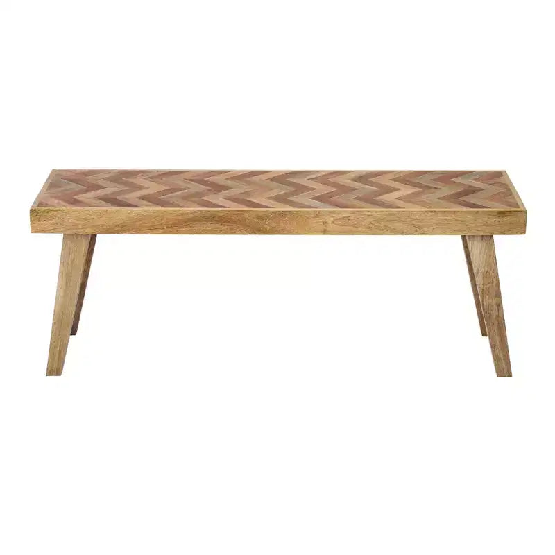 Christopher Knight Home Katniss Boho Handcrafted Mango Wood Dining Bench