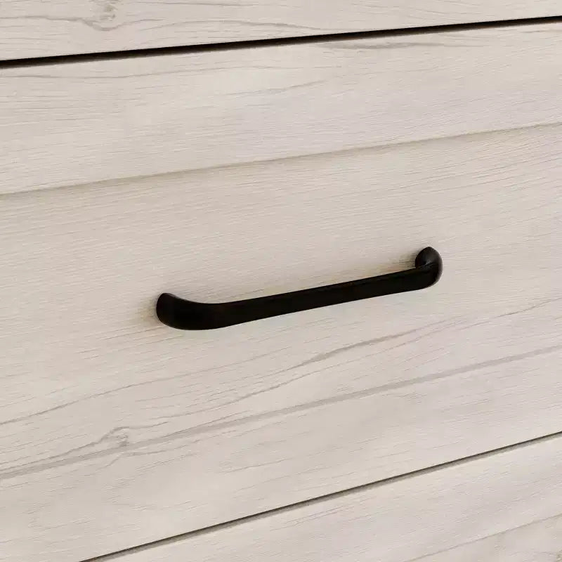 Commode horizontale grise classique : des espaces de rangement abondants pour une ambiance intérieure élégante