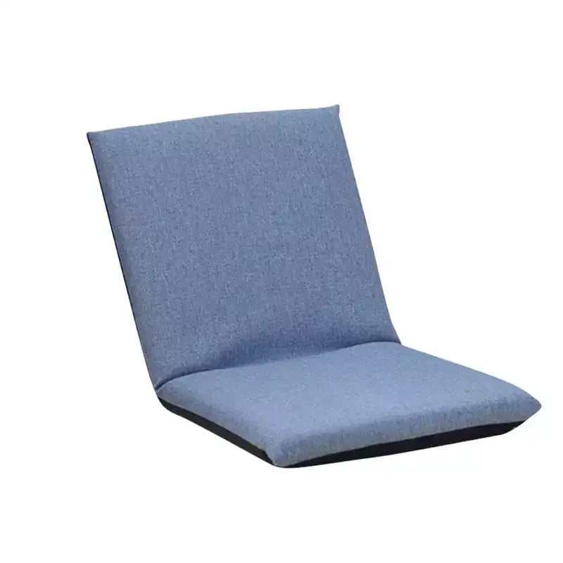 Floor Chair with Back Support, 6 Adjustable Positions Meditation Cushion with Carbon Steel Frame and Washable Cover