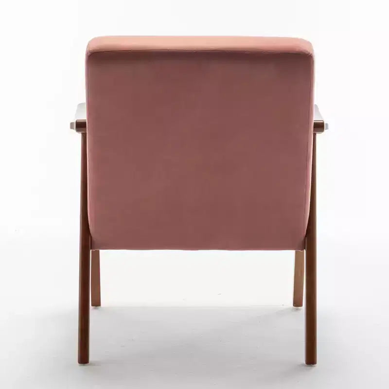 Fauteuil en cuir, Fauteuil moderne classique avec cadre en bois massif