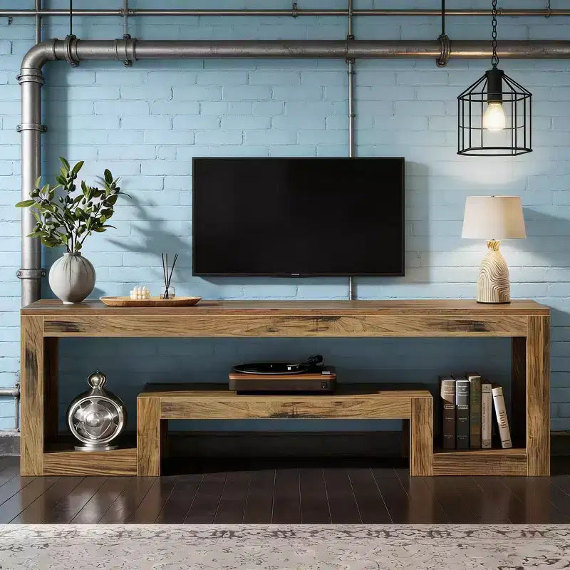 Center TV Stand, Vintage Entertainment Center Media Console Stand