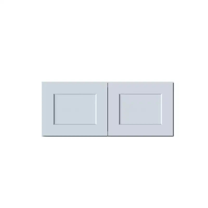 CASAINC 36 W x 15 H x 27 D Shaker Base Kitchen Cabinet with Double Doors, Solid Wood Frame, Water-Based Low-VOC Paint, Soft-Close, RTA, Dove Gray