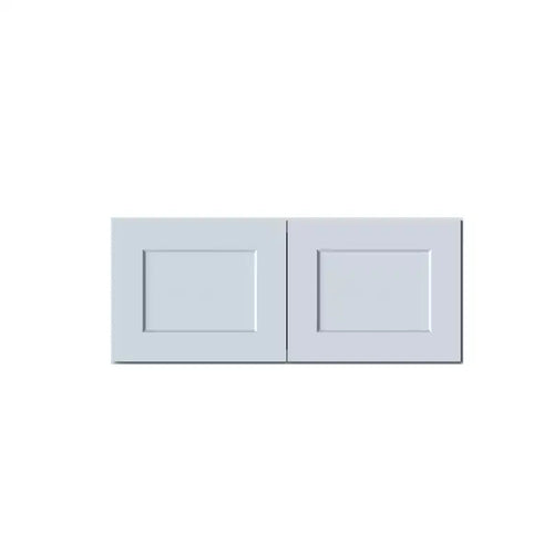 CASAINC 36 W x 15 H x 27 D Shaker Base Kitchen Cabinet with Double Doors, Solid Wood Frame, Water-Based Low-VOC Paint, Soft-Close, RTA, Dove Gray