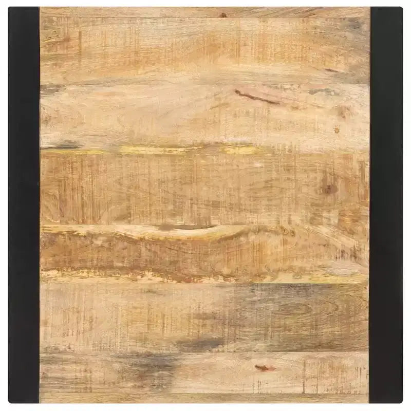 Table de salle à manger en bois de manguier brut et d'acacia massif