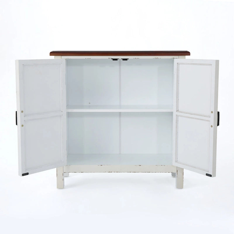 Tile Front Cabinet