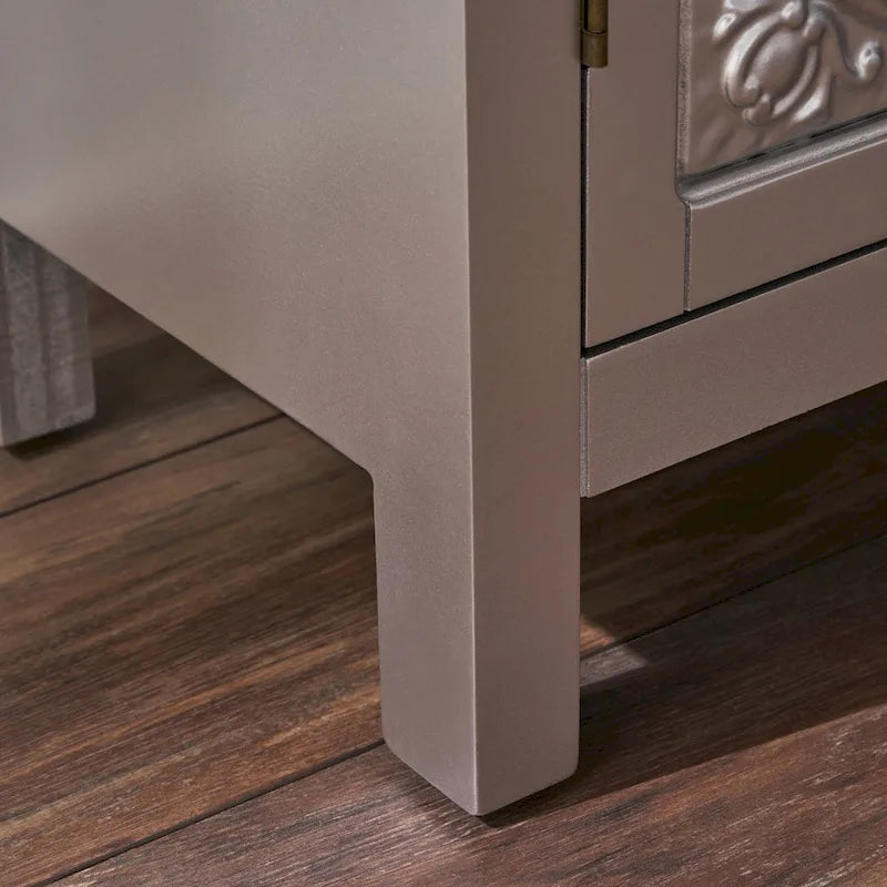 Tile Front Cabinet