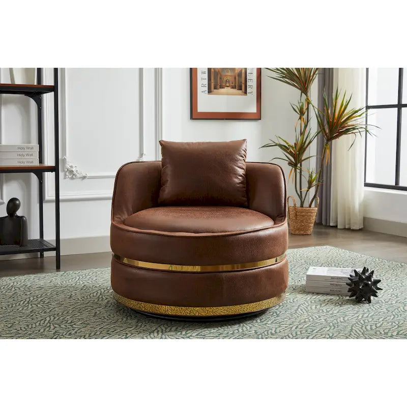 Swivel Chair, 360 Swivel Accent Chair, Barrel Chair for Living Room Bedroom
