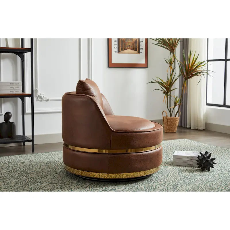 Swivel Chair, 360 Swivel Accent Chair, Barrel Chair for Living Room Bedroom