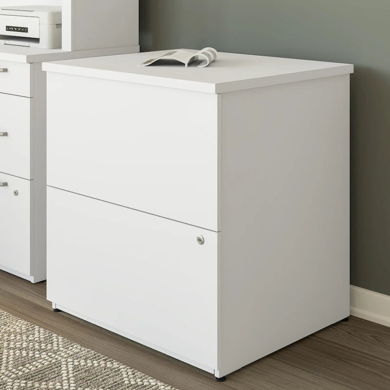 Logan 28W 2 Drawer Lateral File Cabinet by Bestar