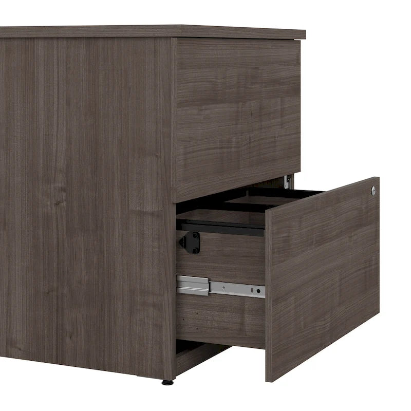 Logan 28W 2 Drawer Lateral File Cabinet by Bestar