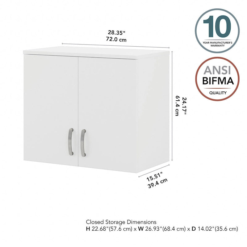 Universal Wall Cabinet with Doors by Bush Business Furniture