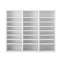 Multi-Purpose Office Literature Organizers with 24 Compartments and Adjustable Shelves Perfect Addition to Any Space