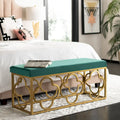 SAFAVIEH Penelope Moroccan Glam Rectangle Bench - 44.5 x 16.5 x 19 - 45Wx17Dx19H