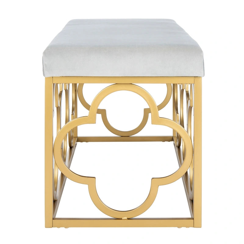 SAFAVIEH Penelope Moroccan Glam Rectangle Bench - 44.5 x 16.5 x 19 - 45Wx17Dx19H