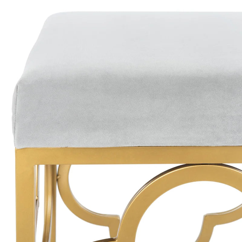 SAFAVIEH Penelope Moroccan Glam Rectangle Bench - 44.5 x 16.5 x 19 - 45Wx17Dx19H