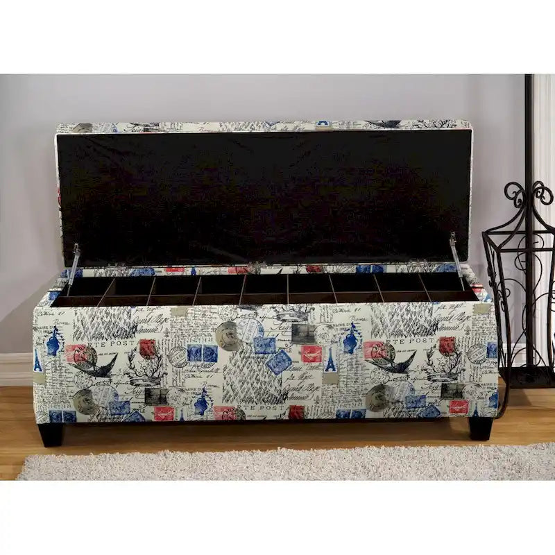 The Sole Secret Arctic Price Natural Shoe Storage Bench
