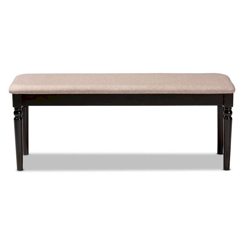 Giovanni Modern and Contemporary Wood Dining Bench