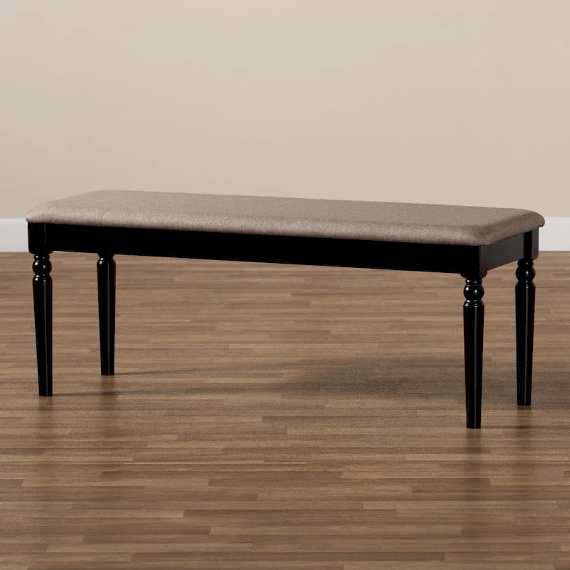 Giovanni Modern and Contemporary Wood Dining Bench