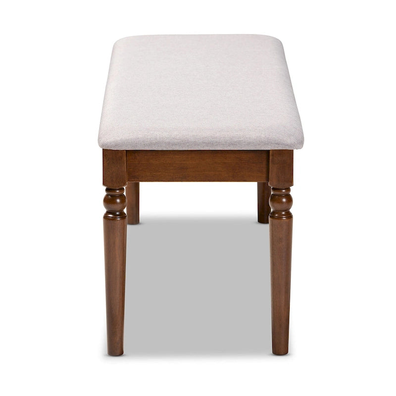 Giovanni Modern and Contemporary Wood Dining Bench