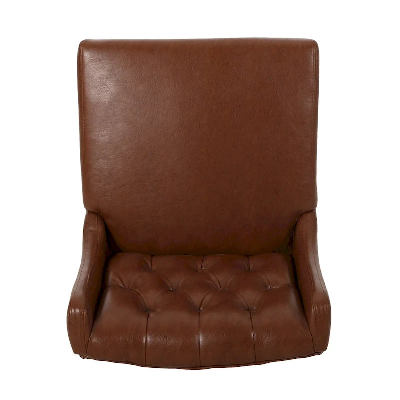 Modern Wing Back Bar Stools (Two-Piece Set)