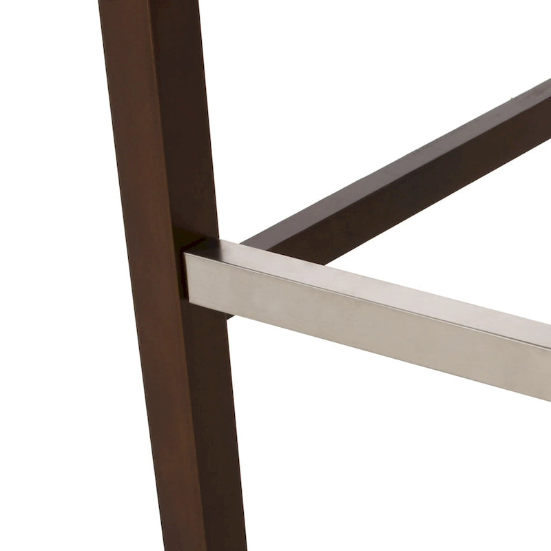 Modern Wing Back Bar Stools (Two-Piece Set)