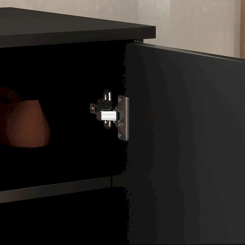 23.6 W 70.9High Shoe Cabinet, 8 Floors, Three Adjustable Boards