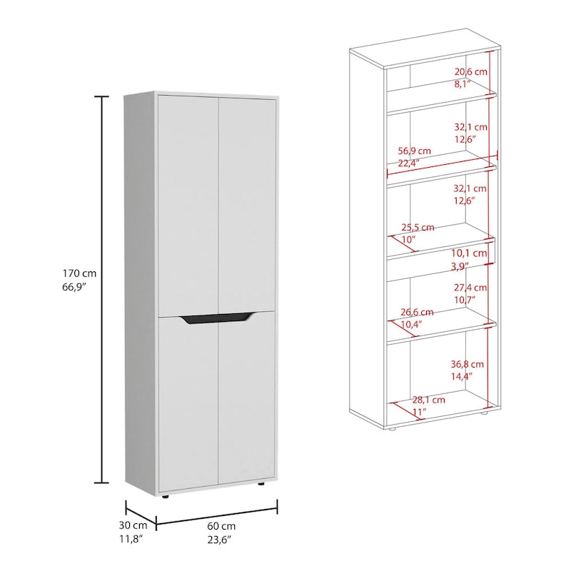 Herrin Storage Cabinet Kitchen Pantry