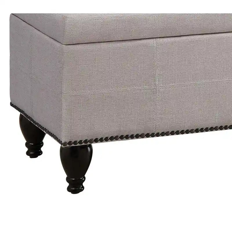 Copper Grove Bunlap Upholstered Storage Bench