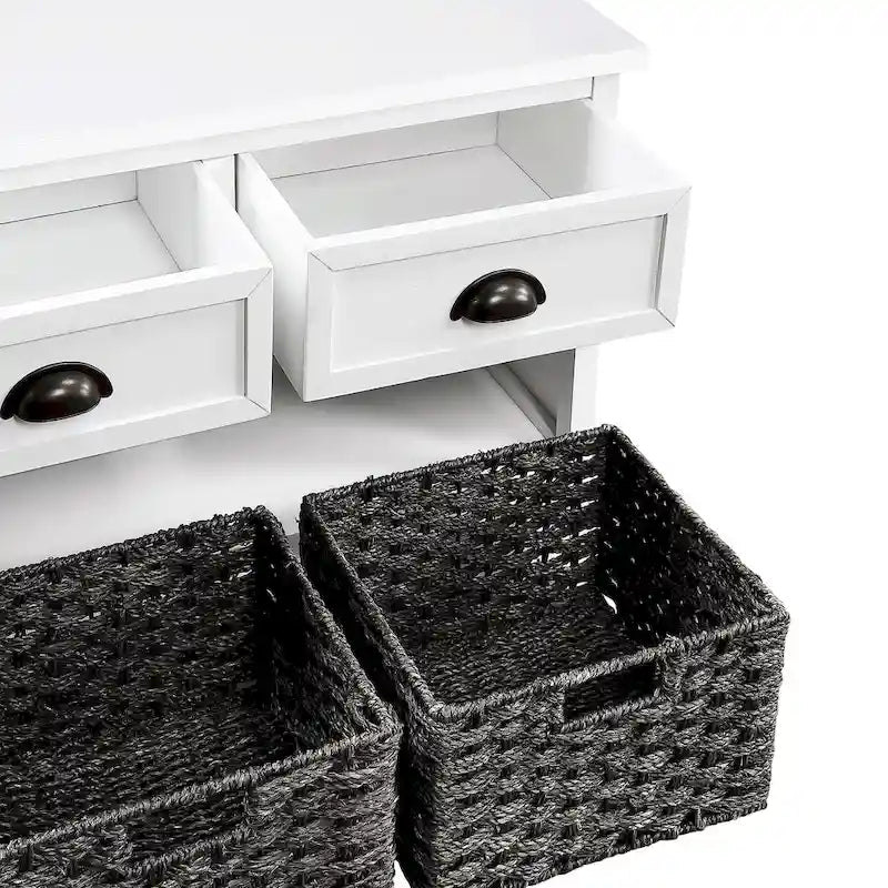 homes collection wood storage bench