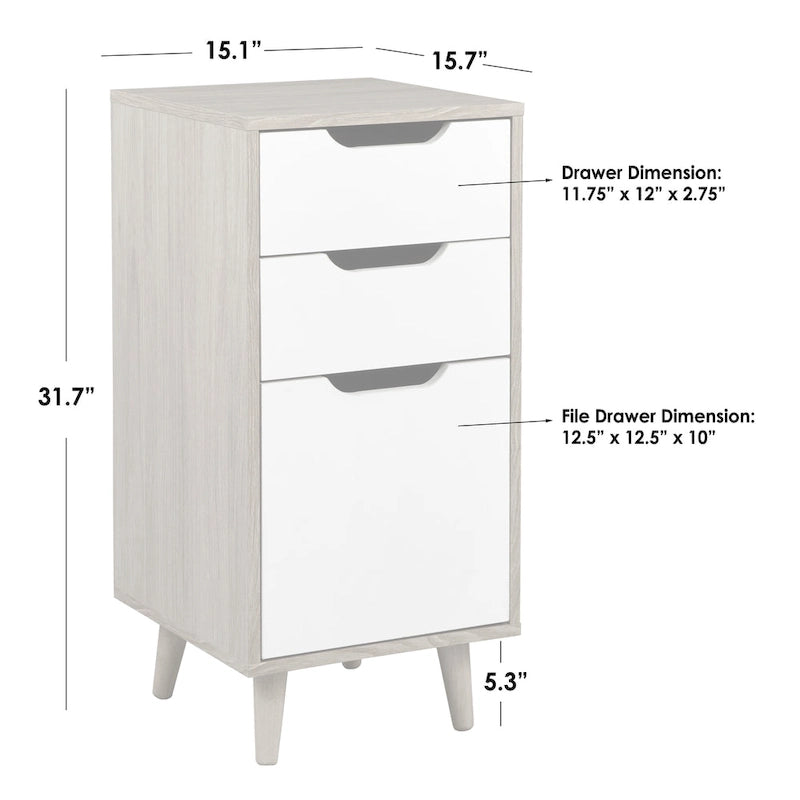 Carson Carrington Valsta Este Filing Cabinet