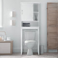 Teamson Home Newport Over-the-Toilet Cabinet, White