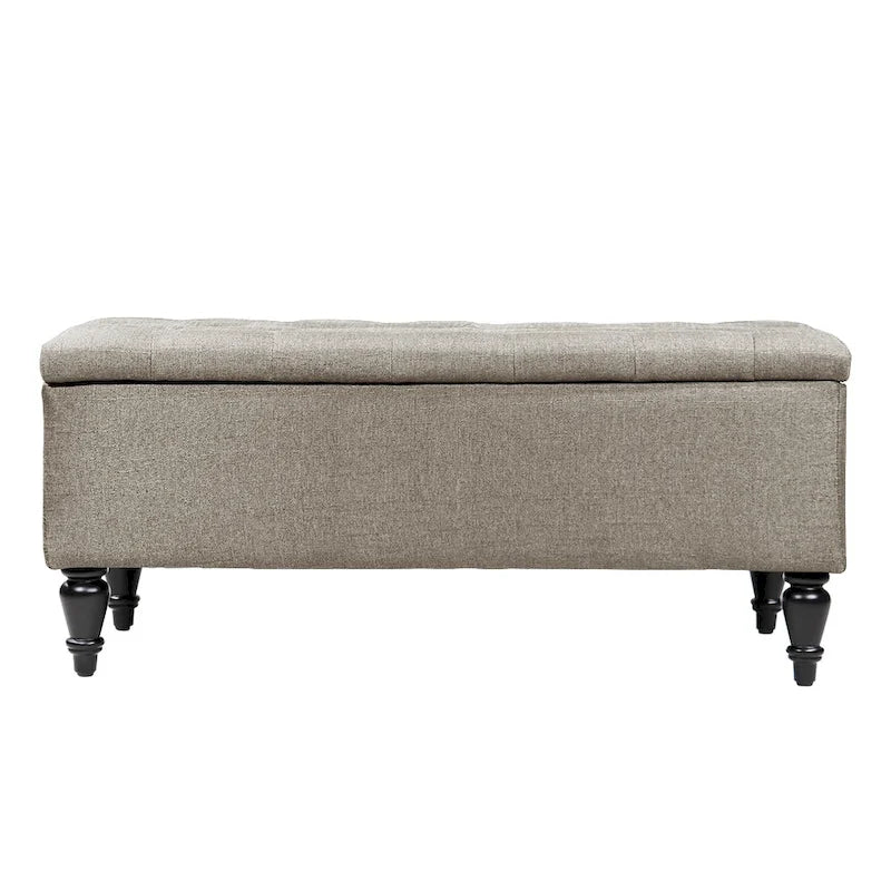 Maypex 38 Fabric Upholstered Tufted Storage Bench