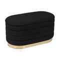 Lillian Velvet Storage Bench