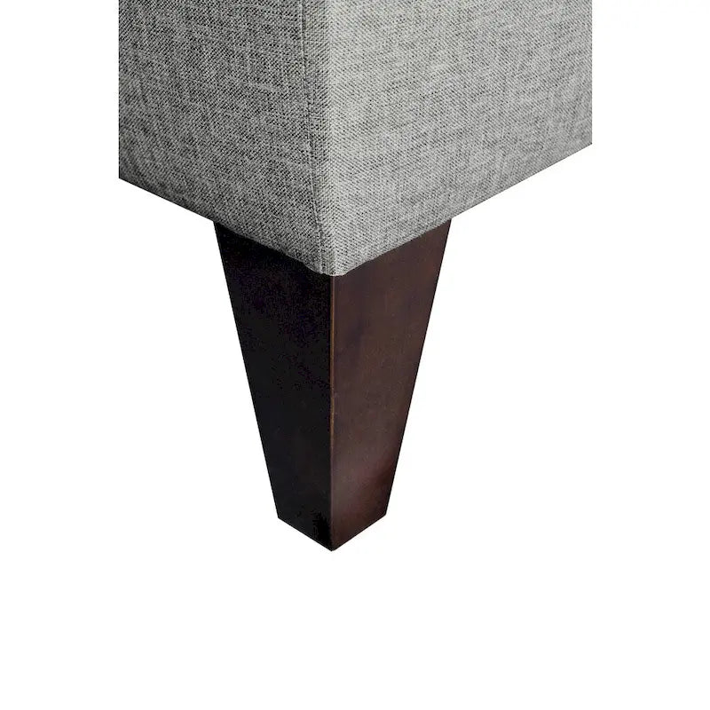 Brooke 10-button Tufted Upholstered Long Storage Bench Ottoman
