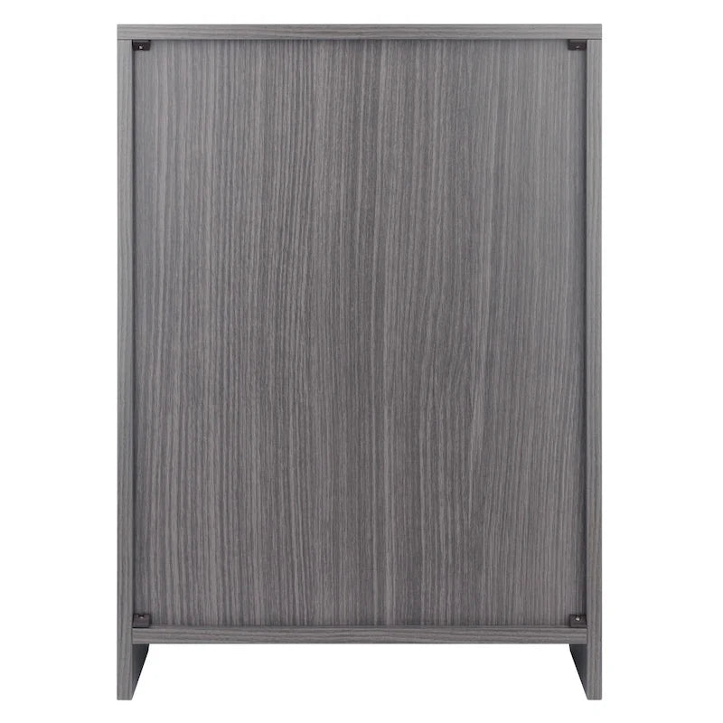 Nova 1-Drawer Storage Cabinet, Charcoal