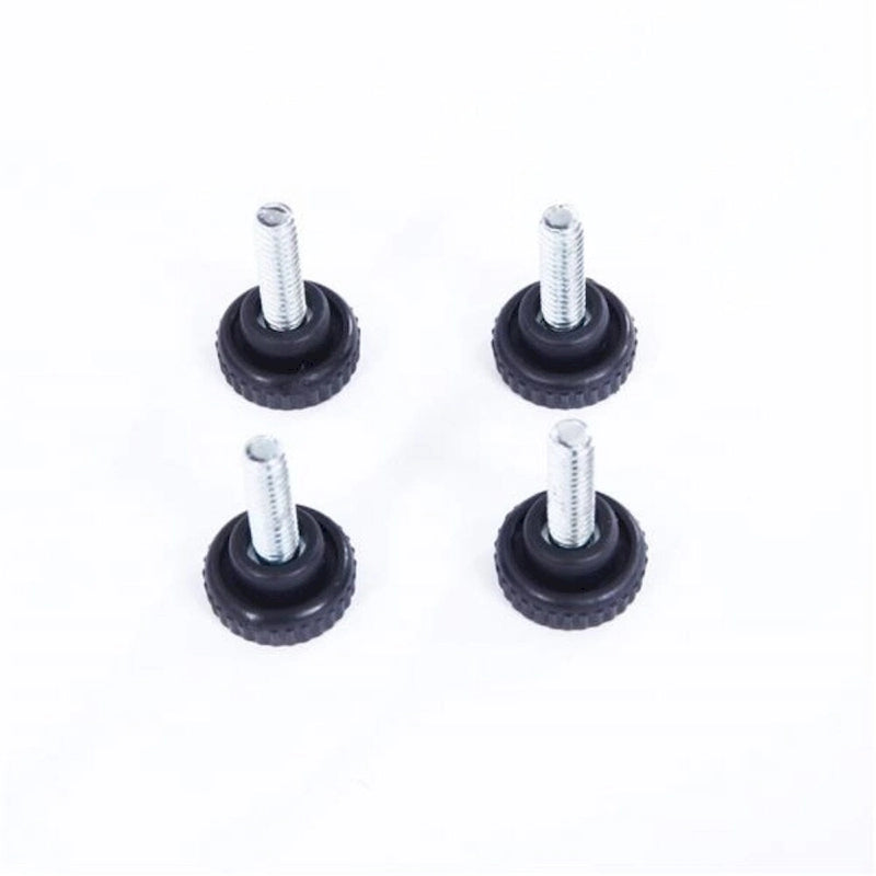 Fan-shaped Carbon Steel Metal Assembly 4-Tier Storage Rack Silver Grey - 11.81 x 11.81 x 35.43