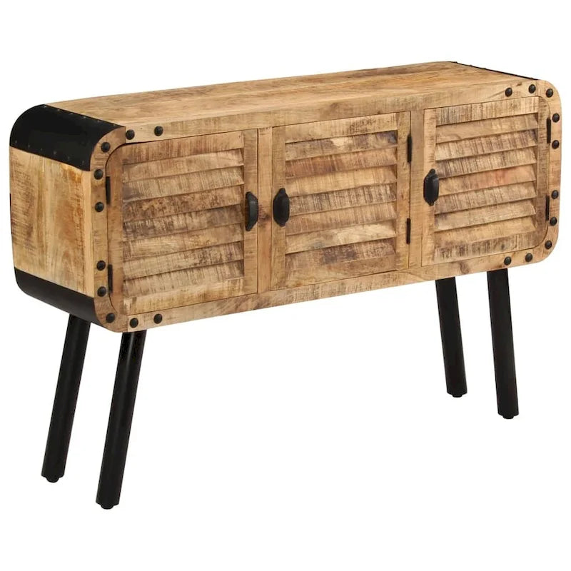 vidaXL Sideboard Solid Mango Wood 47.2x11.8x29.9 - 47.2x11.8x30