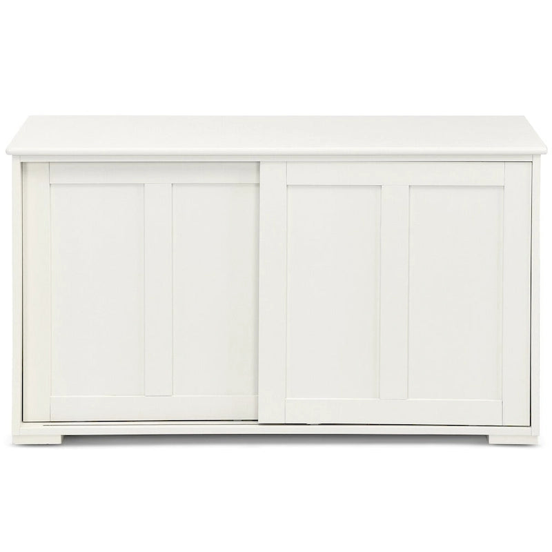 Antique Stackable Kitchen Storage Sideboard with Height Adjustable Shelf - 42 x 13 x 23.5 (L x W x H)