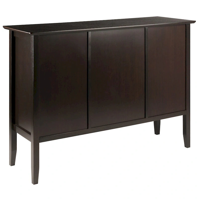 Melba Buffet Cabinet, Coffee - 46W x 15.75D x 33.6H