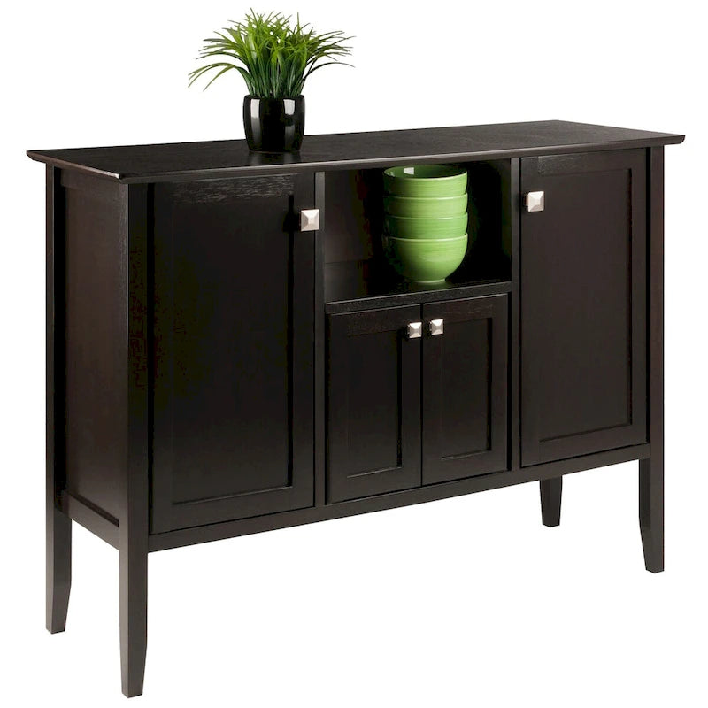 Melba Buffet Cabinet, Coffee - 46W x 15.75D x 33.6H
