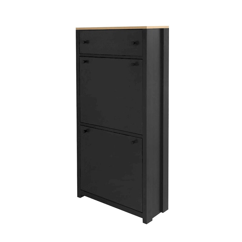 Merax Functional Entryway Organizer with 2 Flip Drawers