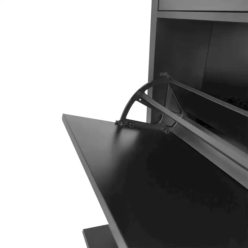 Merax Functional Entryway Organizer with 2 Flip Drawers