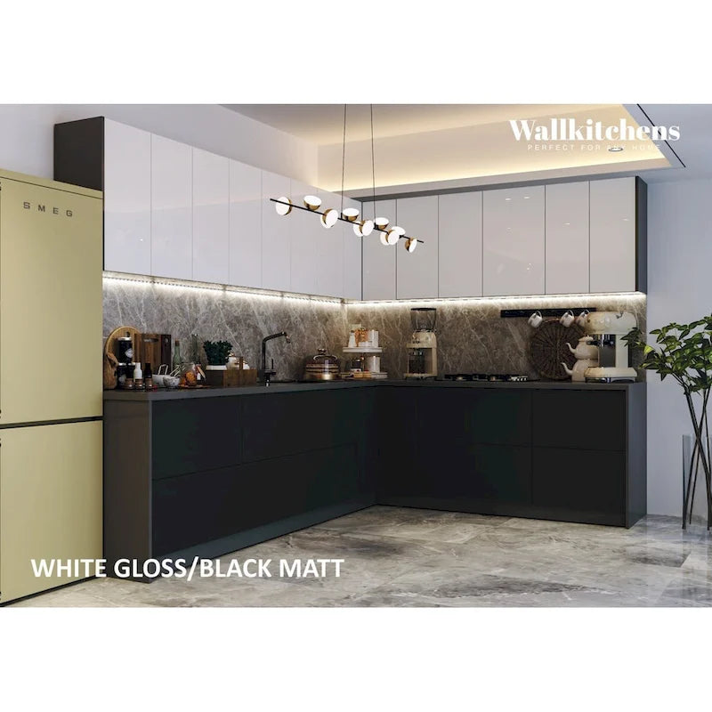 Kitchen Culinary Collection Black Color Base Size 10Ft Wide - 94x120