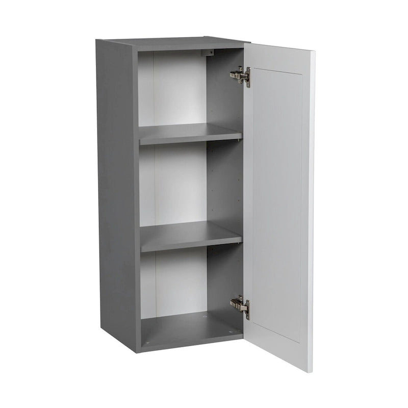24 x 36 Wall Cabinet-Single Door-Grey - 24 x 36 x 12