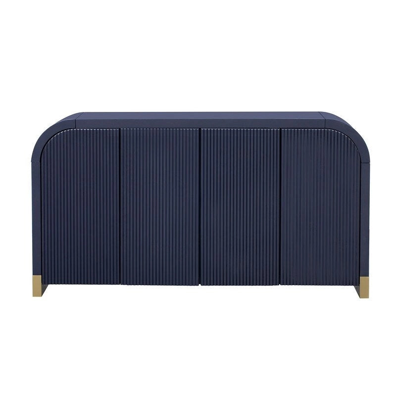 59.8W 4-door Cabinet with Adjustable Shelves - N/A