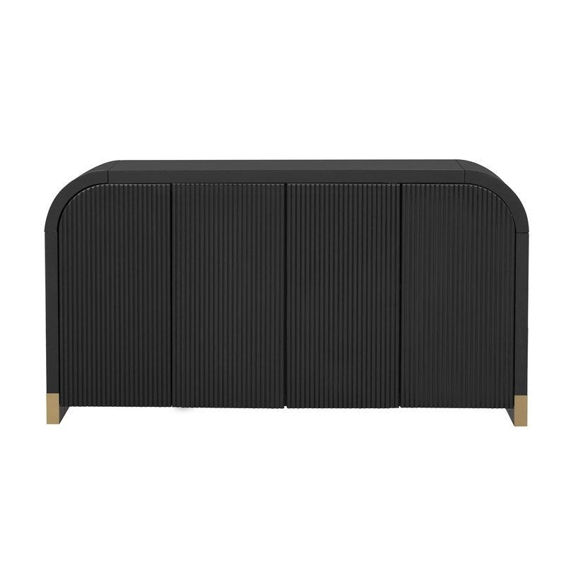 59.8W 4-door Cabinet with Adjustable Shelves - N/A