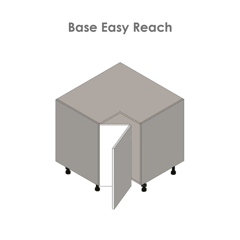 33 Sink Base Cabinets-High Double Door-Grey - 33 x 34 1/2 x 23 3/8