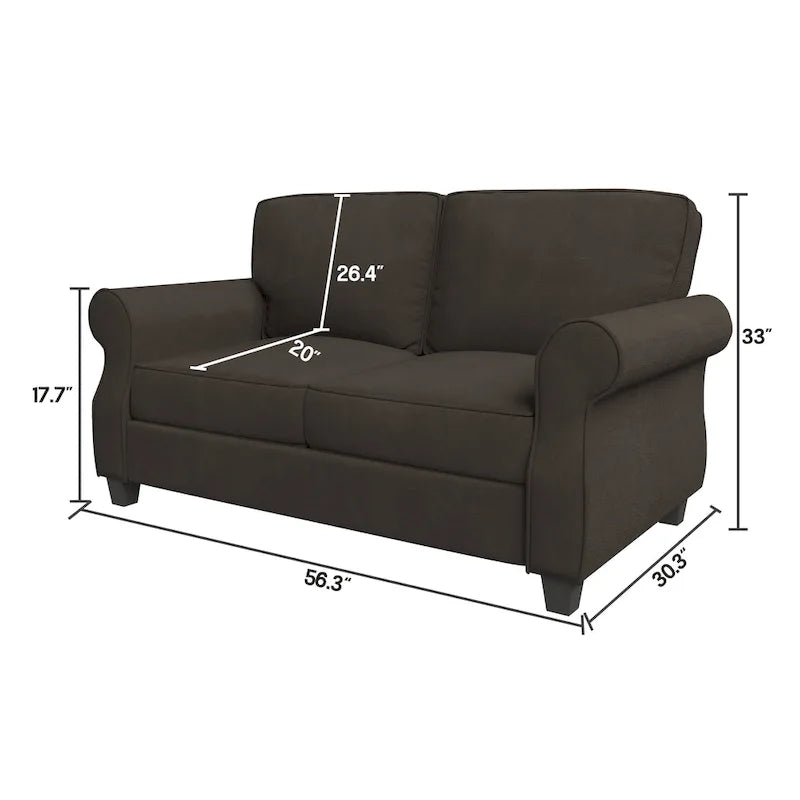 Solid Wood Frame Sofa